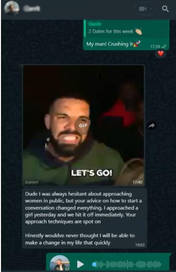 Client conversation 1